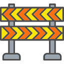 bloqueo de carretera icon