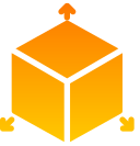 cubo 3d icon