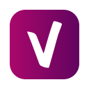 v icon