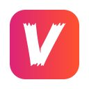 v icon