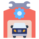 servicio de auto icon