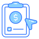 documento financiero icon