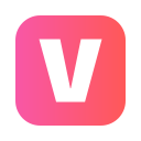 v icon