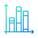 gráfico de columnas icon