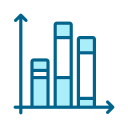 gráfico de columnas icon