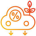 nube de co2 icon