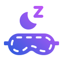 máscara para dormir icon