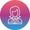 mujer de negocios icon