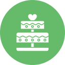 pastel de boda icon