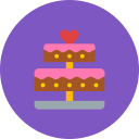 pastel de boda icon