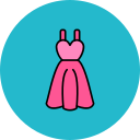 Wedding dress icon