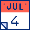 4 de julio animated icon