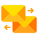 intercambiar correos icon