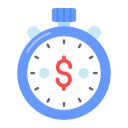 el tiempo es dinero icon