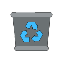 papelera de reciclaje icon