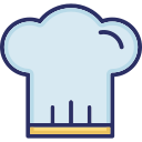 sombrero de cocinero icon