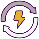 energía renovable icon