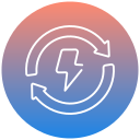 energía renovable icon