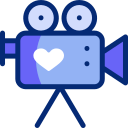 camara de video animated icon