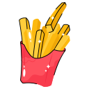 papas fritas icon