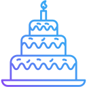 pastel de cumpleaños icon