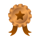 insignia de bronce icon