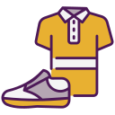 ropa de deporte icon