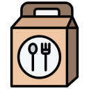 paquete de alimentos icon