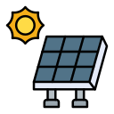 energía solar icon