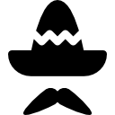 sombrero mexicano icon