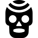 calavera mexicana icon