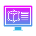 modelado 3d icon