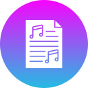 partitura musical icon