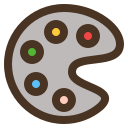 paleta de color icon