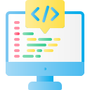 codificación de sitios web icon