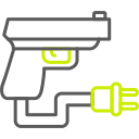 pistola electrica icon