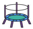 trampolín