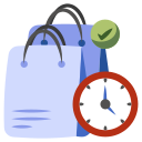 tiempo de compras icon