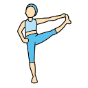 posición de yoga icon