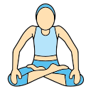 posición de yoga