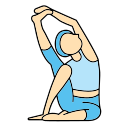 postura de yoga icon