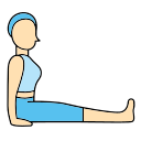 postura de yoga icon