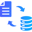 transferencia de datos icon