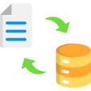 transferencia de datos icon