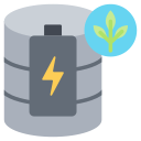 energía sostenible icon