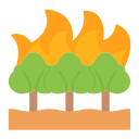 incendio forestal icon