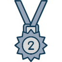 Second prize icon