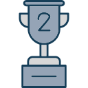 Second prize icon