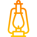 lámpara de kerosene icon