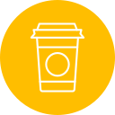 Plastic cup icon